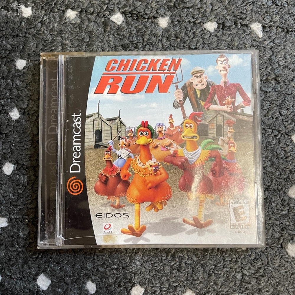 CHICKEN RUN VIDEO GAME FOR SEGA DREAMCAST COMPLETE CIB